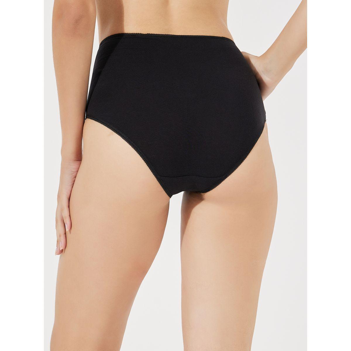 مجموعة من 5 سراويل داخلية سادة-women-clothing-lingerie-panties-image-4