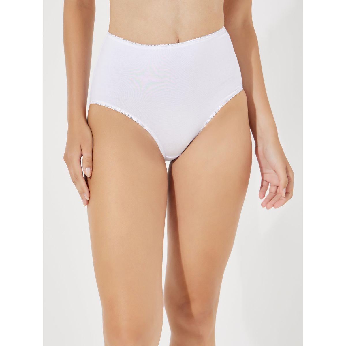 Styli Pack of 5 - Cotton Solid Full Brief-women-clothing-lingerie-panties-image-9