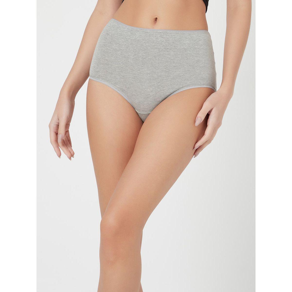 Styli Pack of 5 - Cotton Solid Full Brief-women-clothing-lingerie-panties-image-3