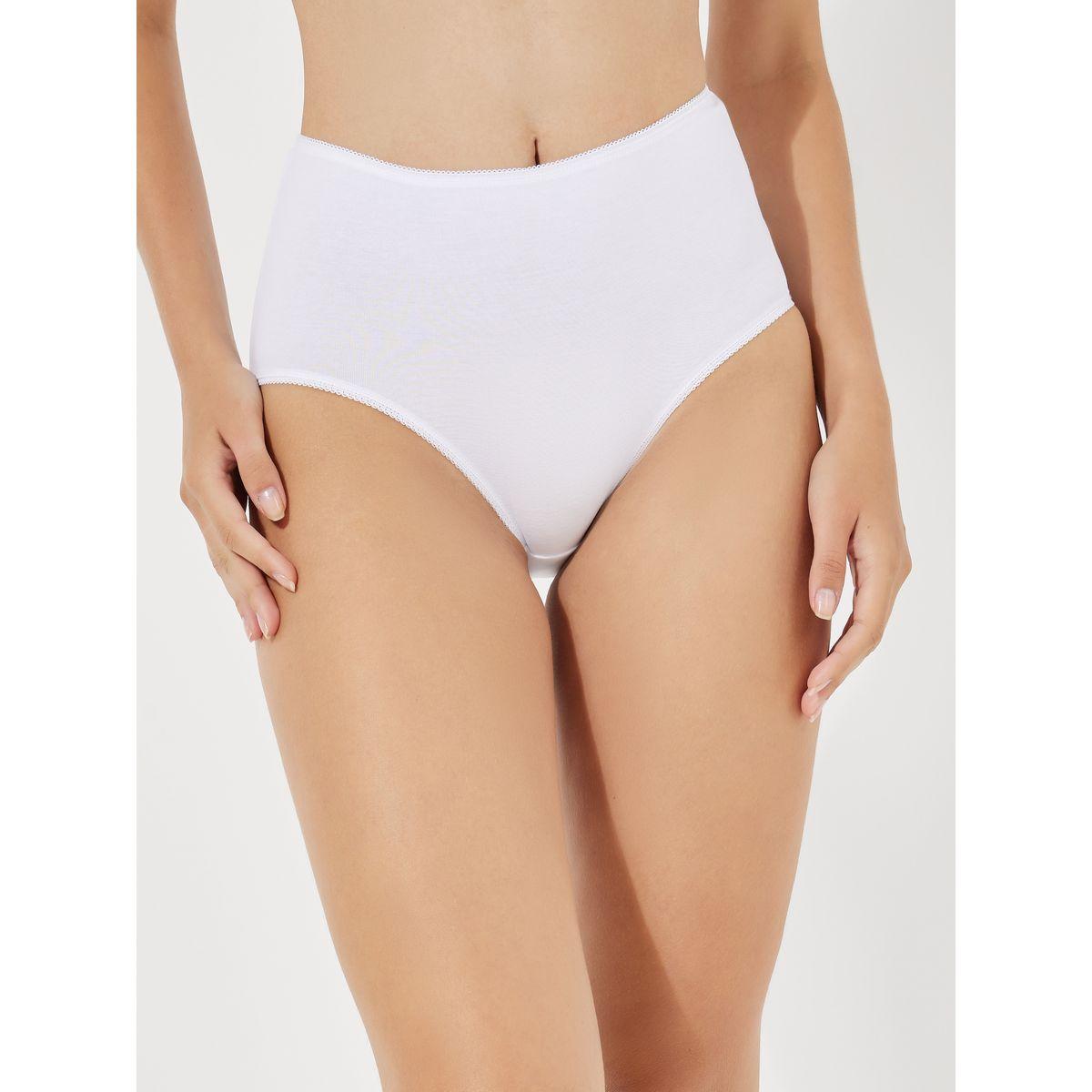 Styli Pack of 5 - Cotton Solid Full Brief-women-clothing-lingerie-panties-image-6
