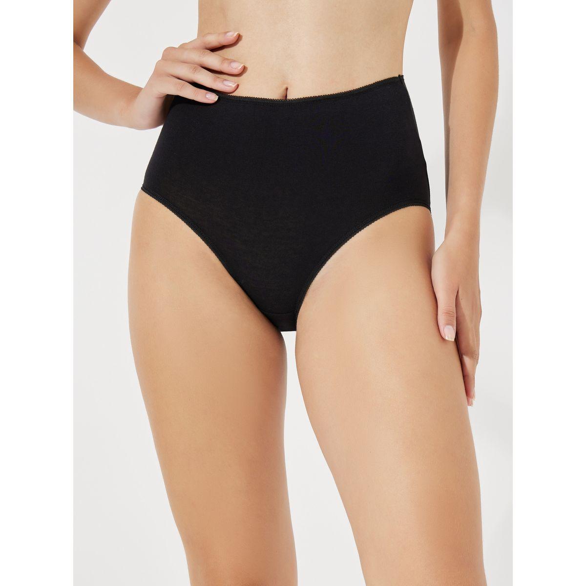 مجموعة من 5 سراويل داخلية سادة-women-clothing-lingerie-panties-image-7