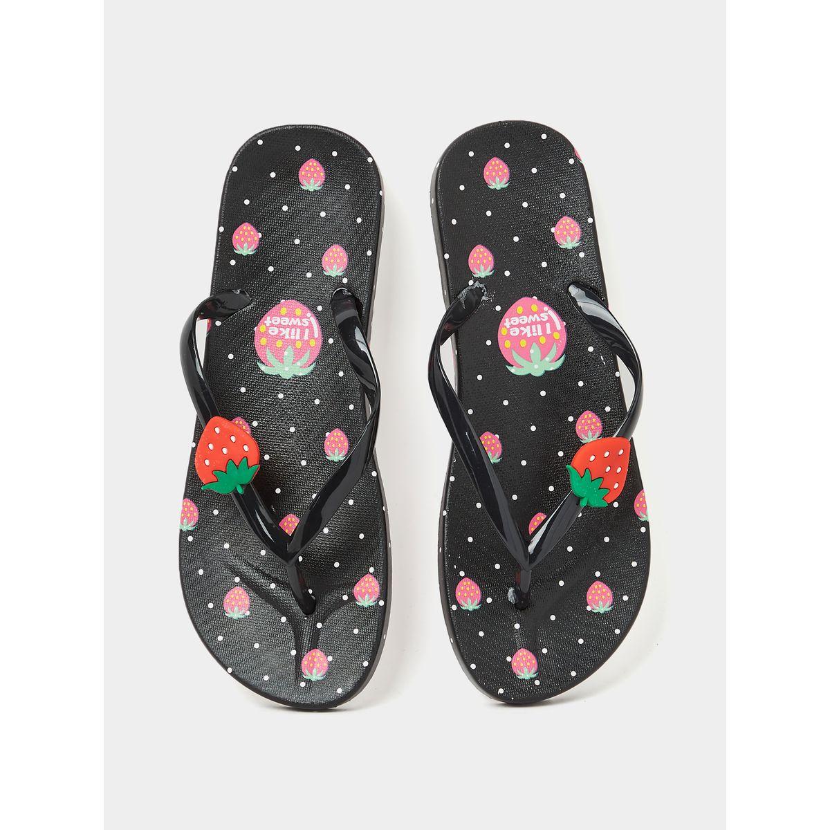 Styli Strawberry Print Flip Flop-women-shoes-flipflopsandslides-image-6