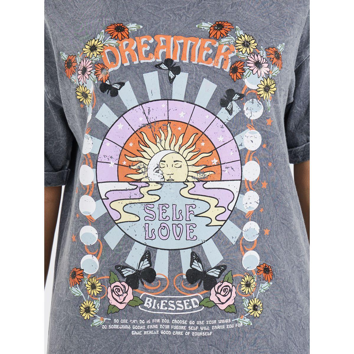 تيشيرت فضفاض مطبع بطبعة جرافيك-women-clothing-tshirts-image-3