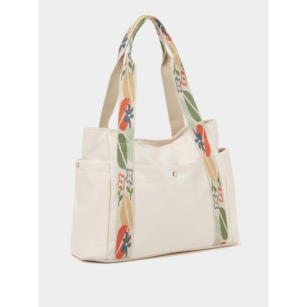 شنطة شوبر مطبعة بزهور-women-bagsandwallets-handbags-image-1