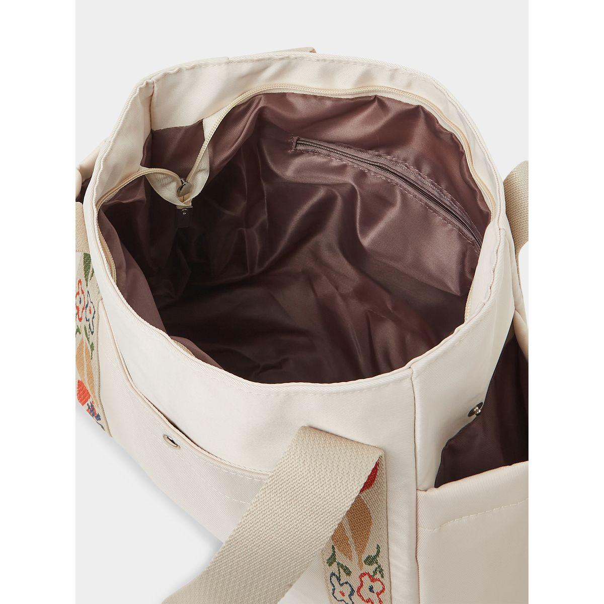 شنطة شوبر مطبعة بزهور-women-bagsandwallets-handbags-image-4