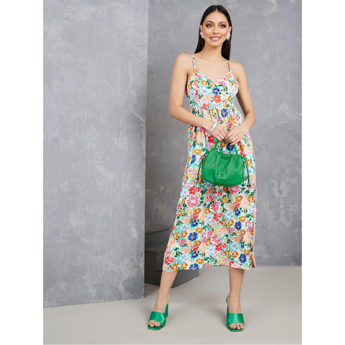 فستان ميدي مطبع بزهور-women-clothing-dresses-image-2