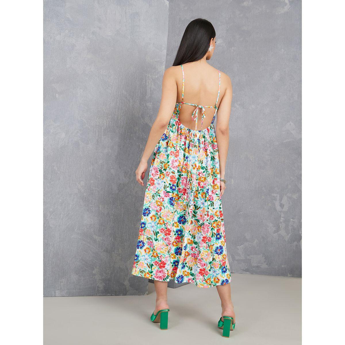 Styli Floral Print Backless Cami Midi Dress-women-clothing-dresses-image-4