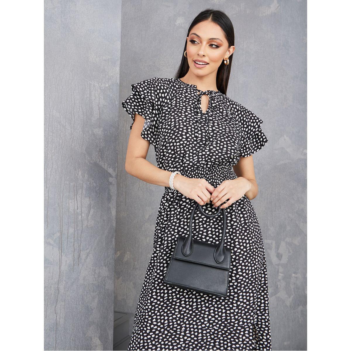فستان طويل مطبع بطبعة حيوان-women-clothing-dresses-image-2
