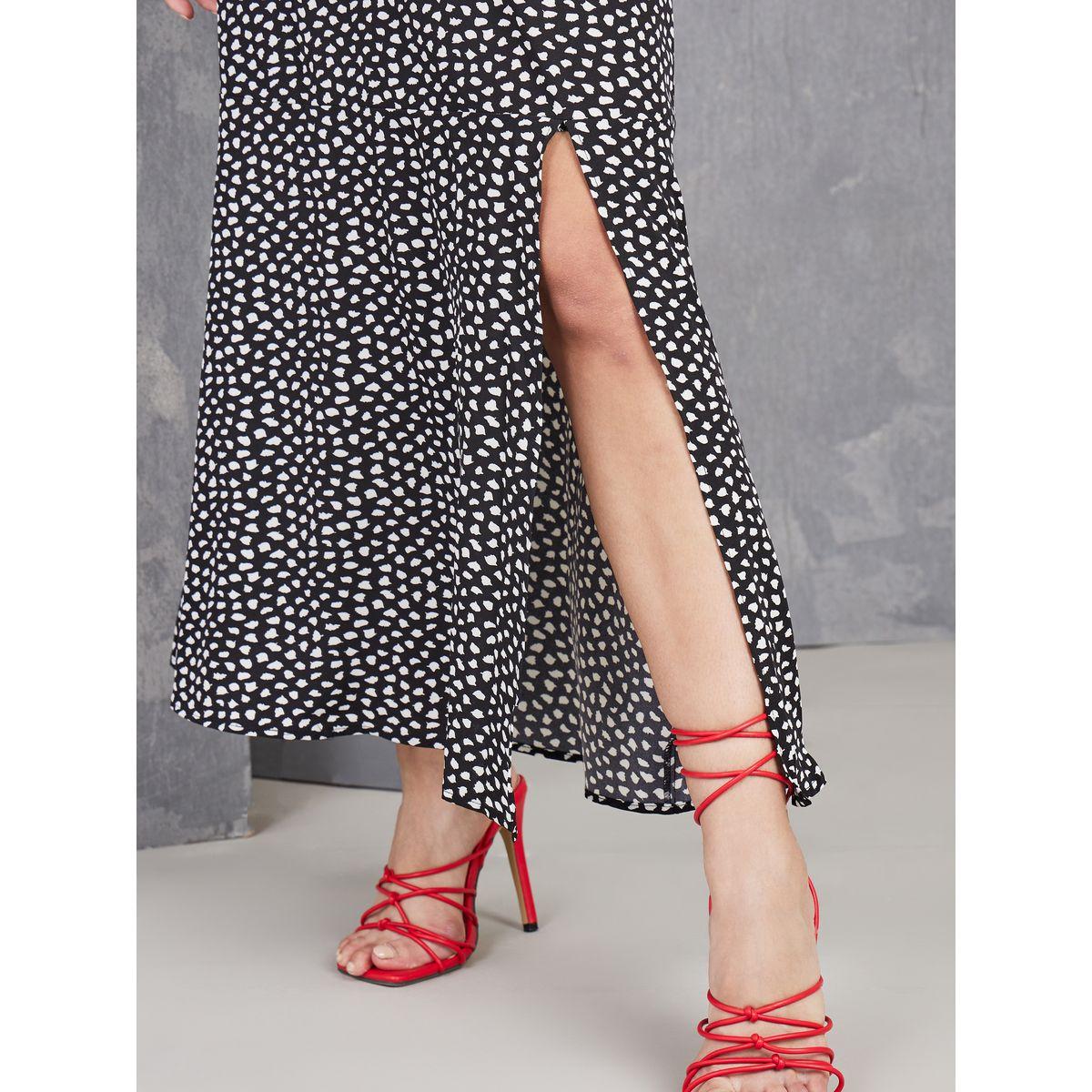 Styli Animal Print Maxi Dress with Flounce Sleeve-women-clothing-dresses-image-4