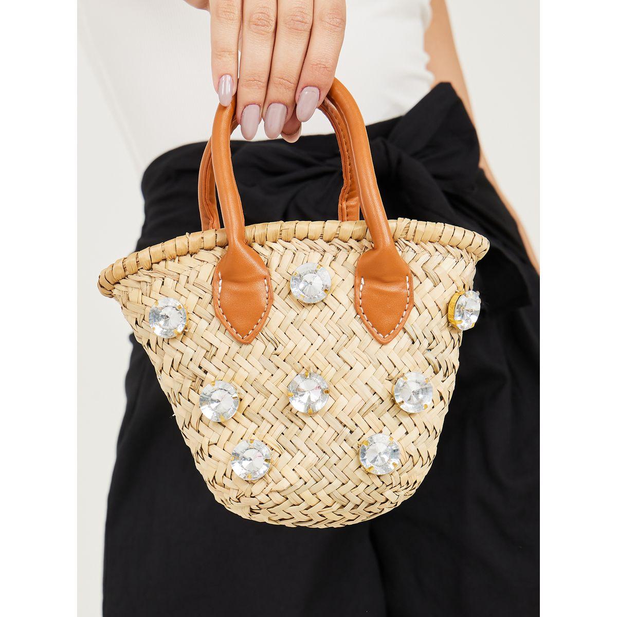 Styli Embellished Bag with Detachable Strap-women-bagsandwallets-handbags-image-2