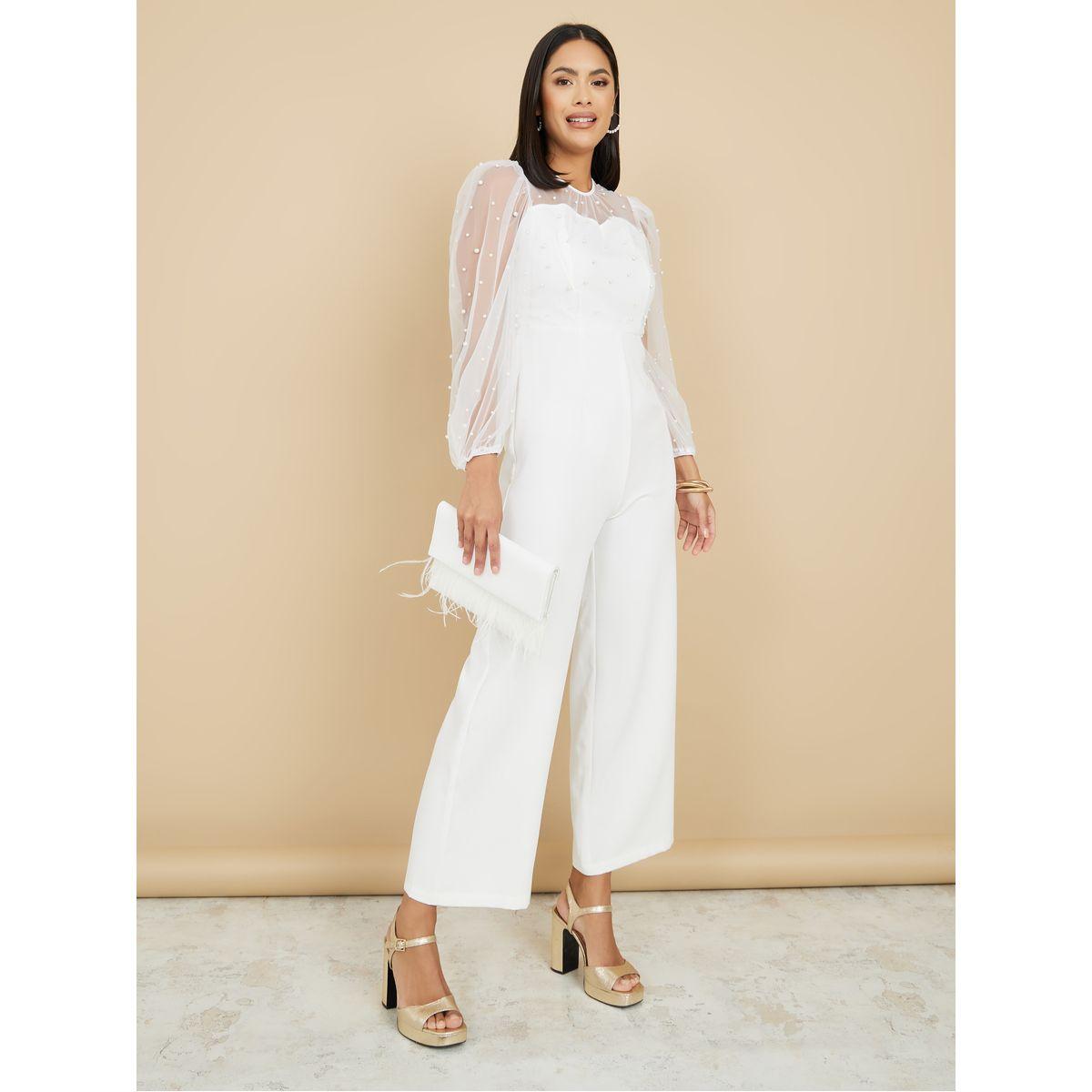 Styli Embellished Organza Sleeves Jumpsuit-women-clothing-jumpsuits-image-1