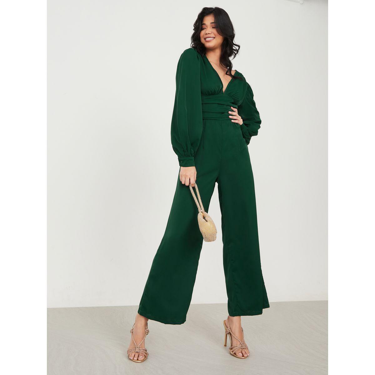 Styli Wide Leg Waist Detail Jumpsuit-women-clothing-jumpsuits-image-1
