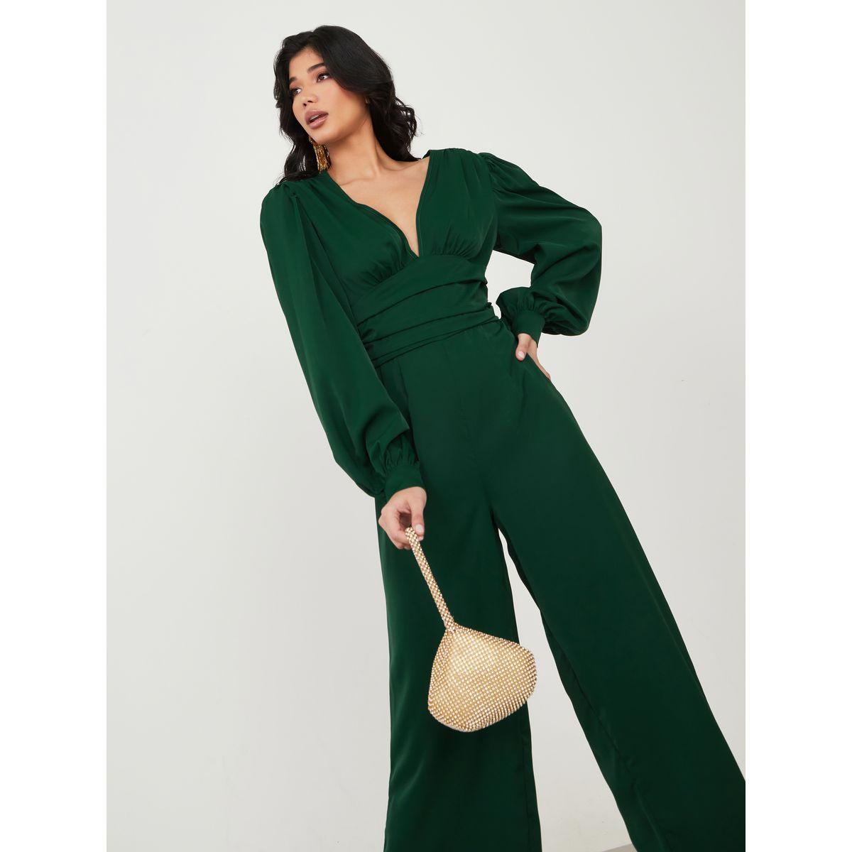 Styli Wide Leg Waist Detail Jumpsuit-women-clothing-jumpsuits-image-2
