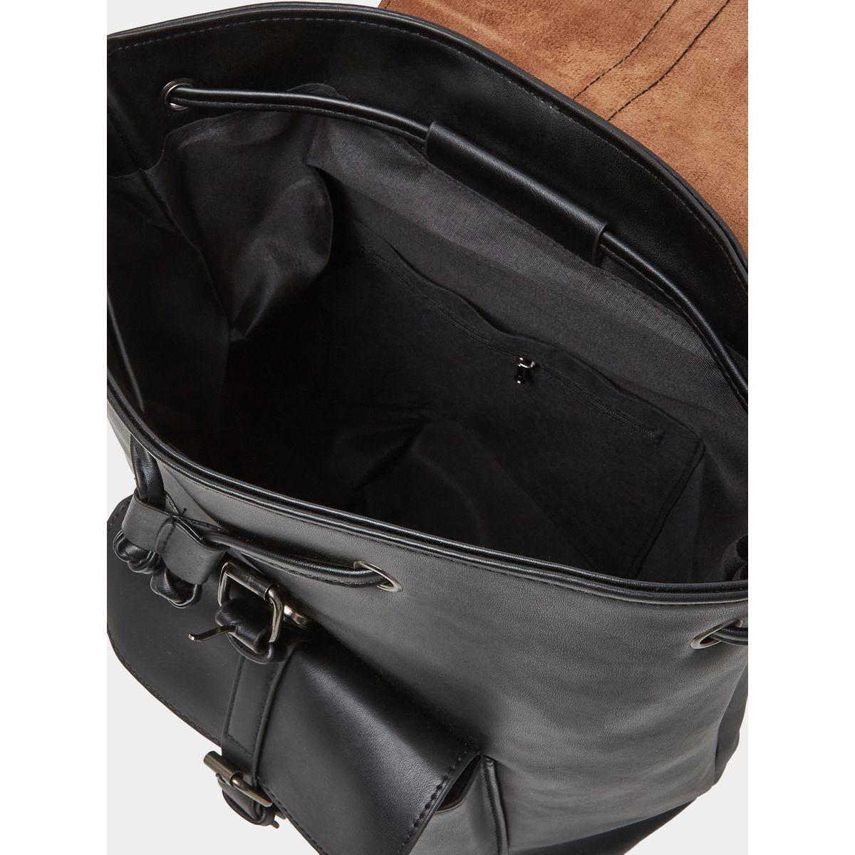 Styli Front Flap Pocket Detail Backpack -women-bagsandwallets-backpacks-image-2