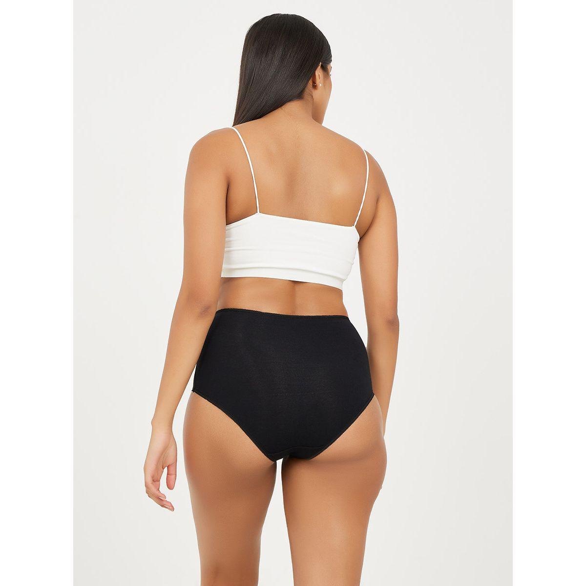 Styli Pack of 2 - Solid Cotton Full Brief-women-clothing-lingerie-panties-image-5