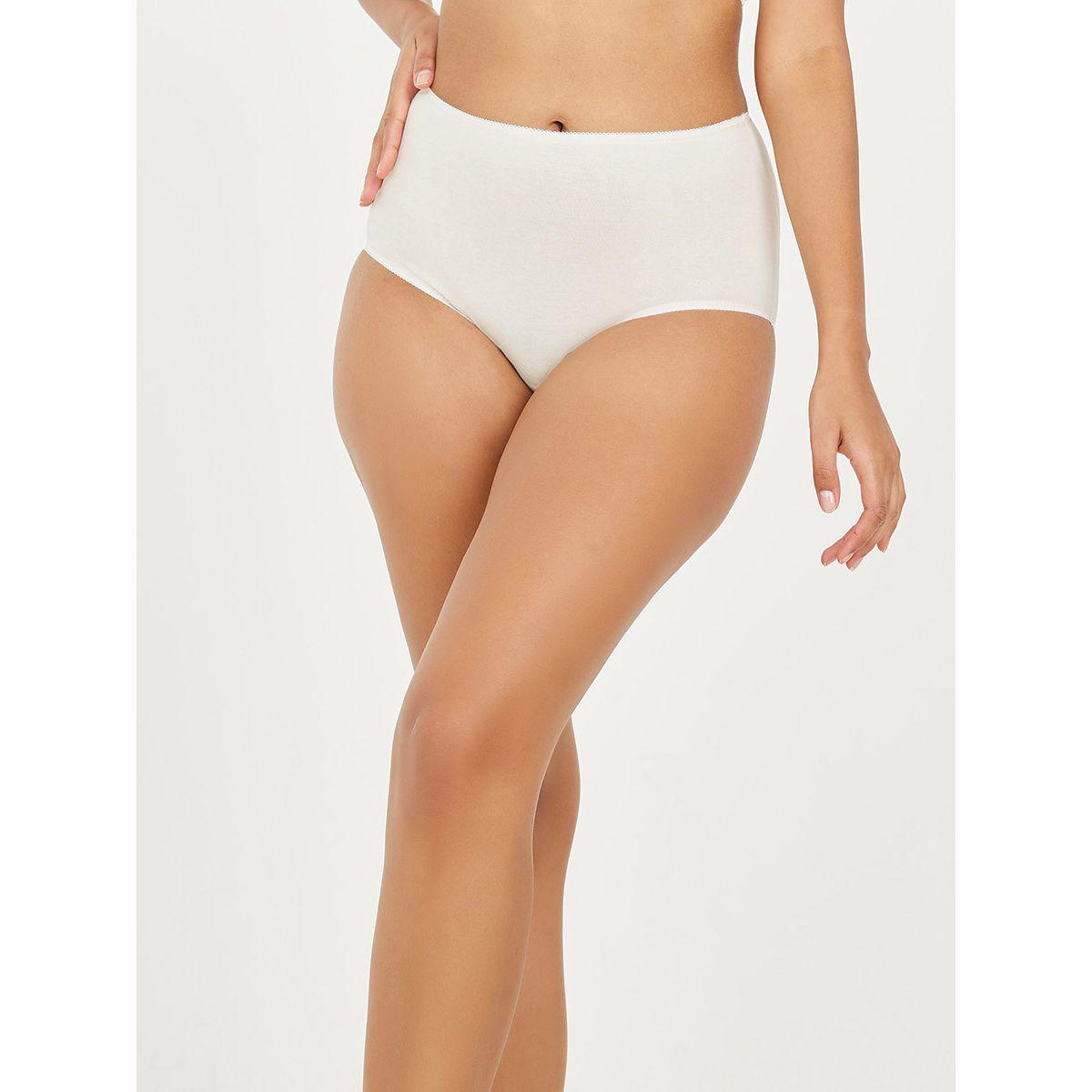 Styli Pack of 2 - Solid Cotton Full Brief-women-clothing-lingerie-panties-image-7