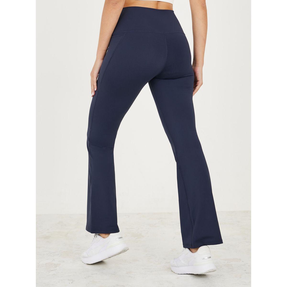 Styli Active Flared Active Leggings with Side Pocket-women-clothing-sportswearandactivewear-bottoms-image-5