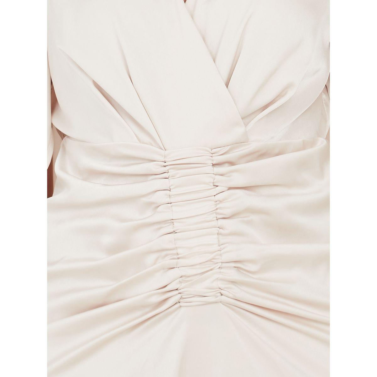 Styli Ruched Detail A-Line Maxi Dress-women-clothing-dresses-image-3