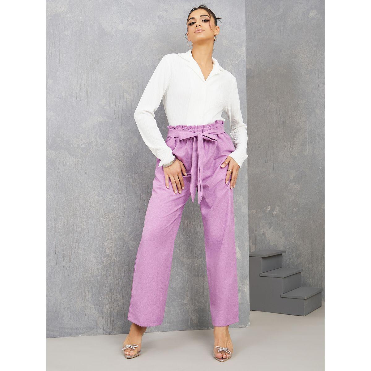بنطال واسع الأرجل برباط خصر-women-clothing-bottoms-trousers-image-2