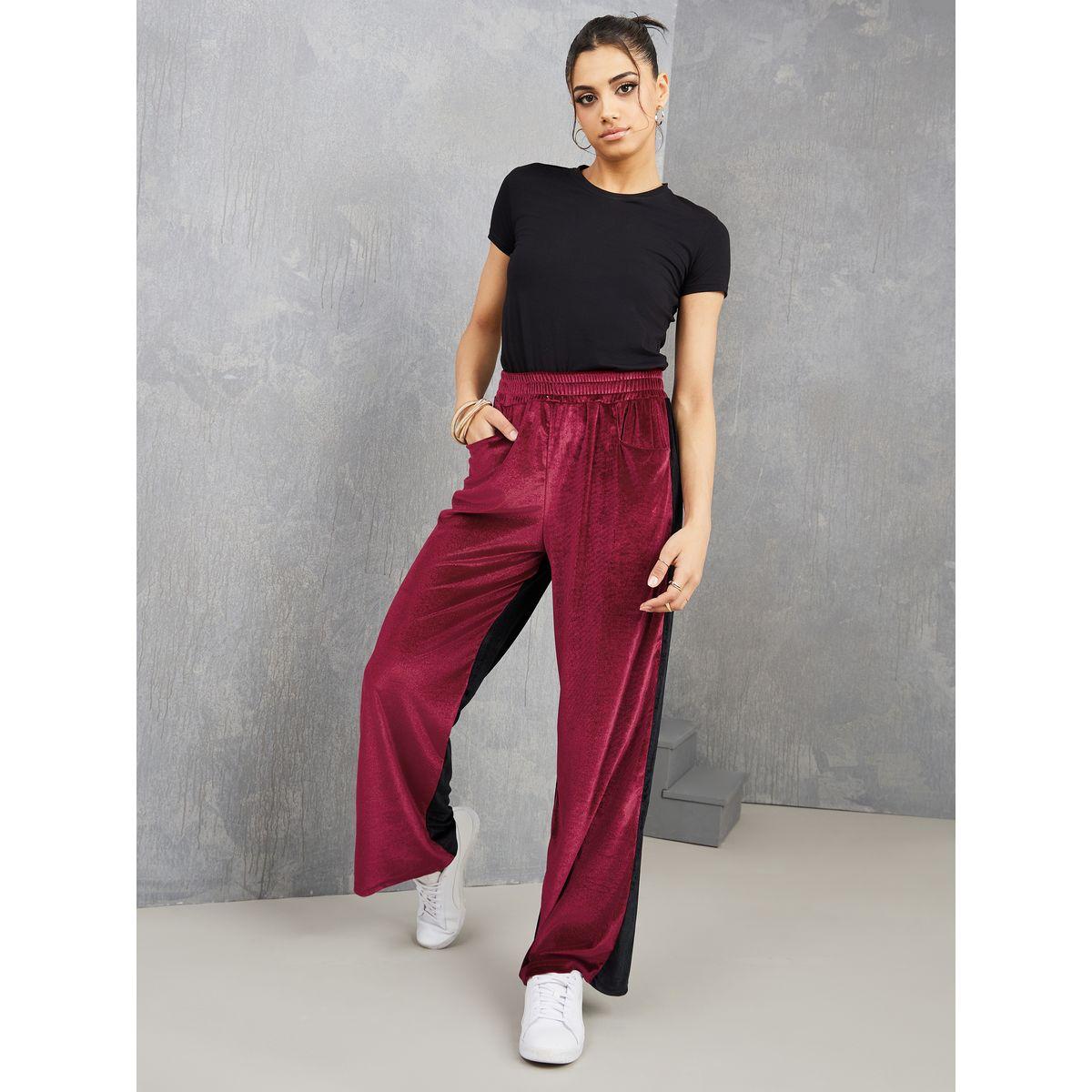 بنطال بنمط كتل الالوان-women-clothing-bottoms-trousers-image-2