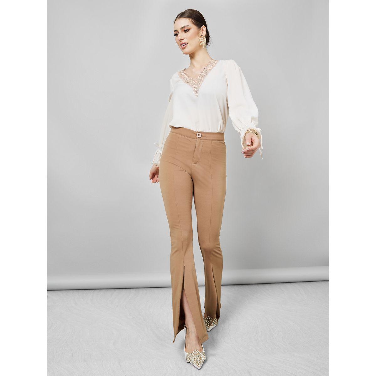 بلوزة بتداخلات دانتيل واكمام طويلة-women-clothing-shirtsandblouses-blouses-image-2
