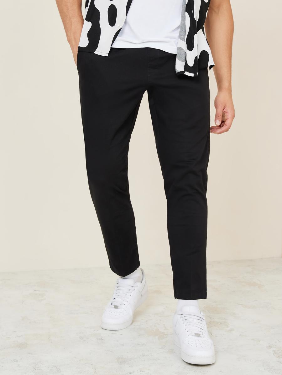 Styli Slim Fit Elasticated Waistband Twill Jogger-men-clothing-bottoms-joggers-image-1