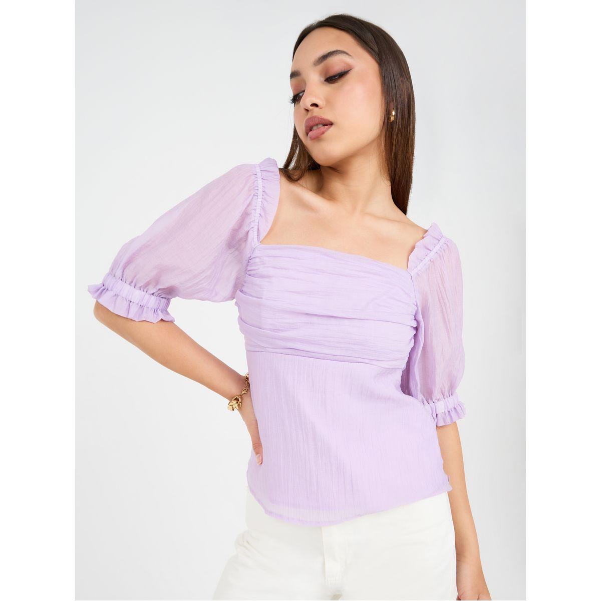 Styli Square Neck Slim Fit Blouse-women-clothing-shirtsandblouses-blouses-image-1