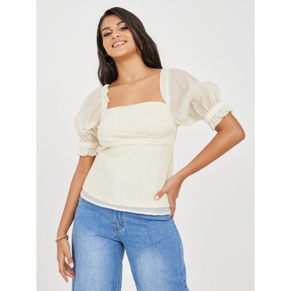 Styli Square Neck Slim Fit Blouse-women-clothing-shirtsandblouses-blouses-image-3