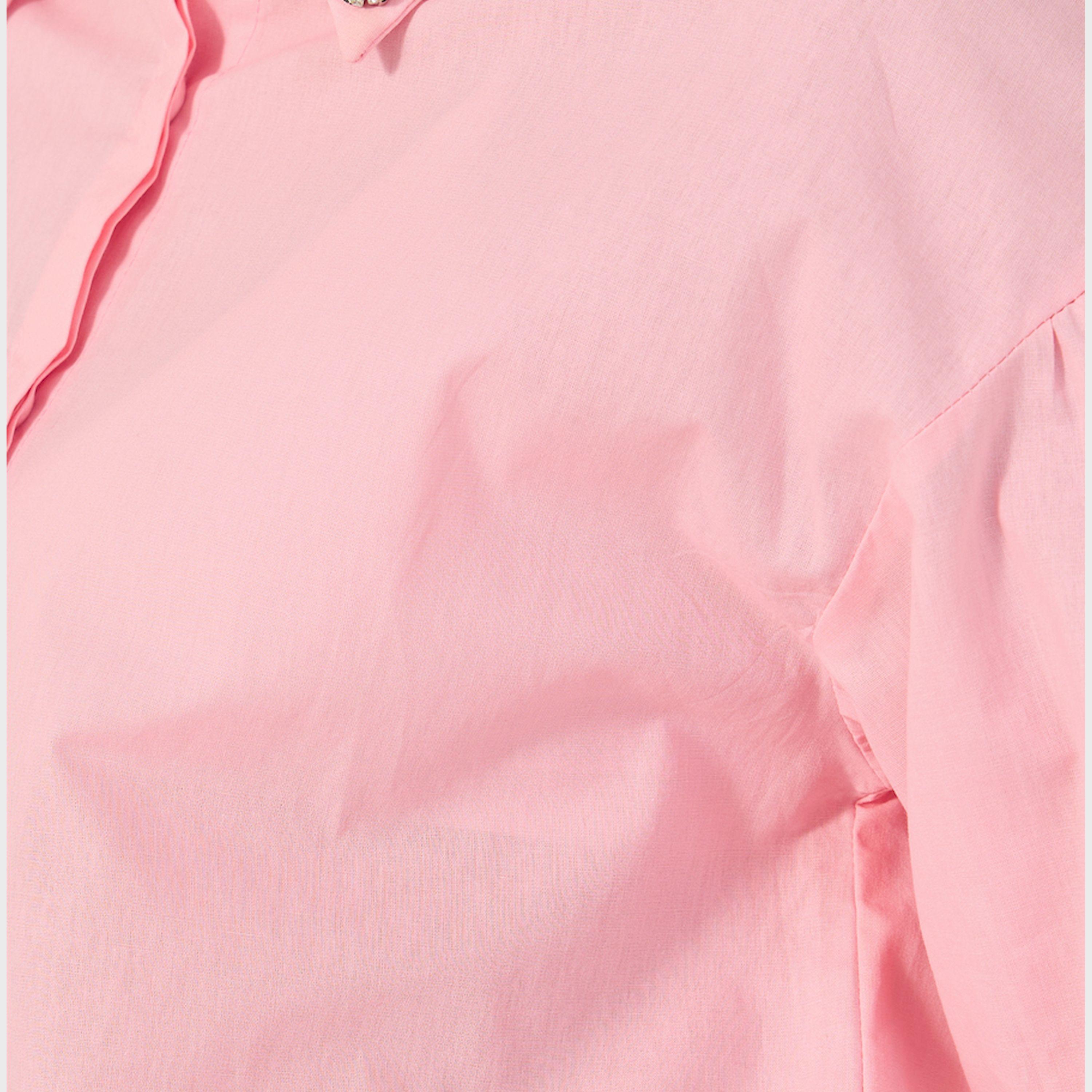 Styli Embellished Spread Collar Balloon Sleeve Shirt-women-clothing-shirtsandblouses-shirts-image-4