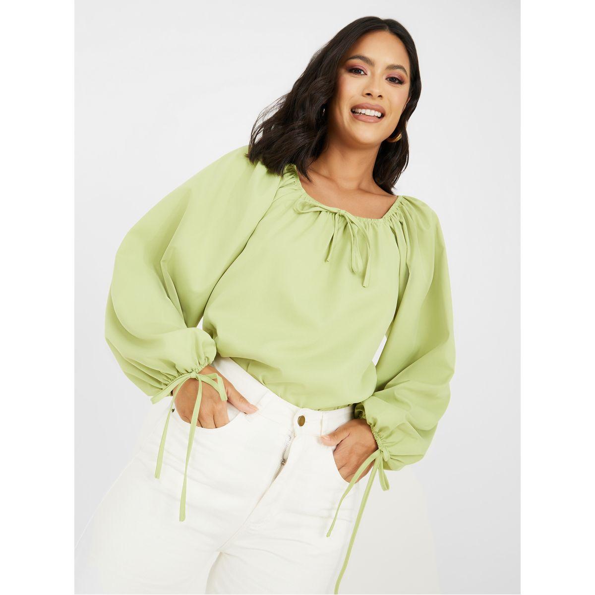 Styli Regular Fit Round Neck Tunic Top-women-clothing-shirtsandblouses-blouses-image-1