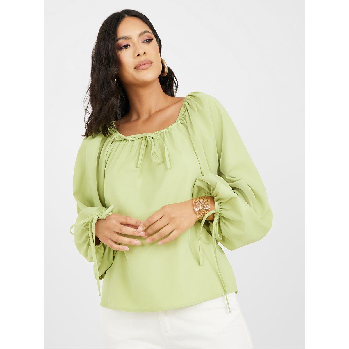 Styli Regular Fit Round Neck Tunic Top-women-clothing-shirtsandblouses-blouses-image-3