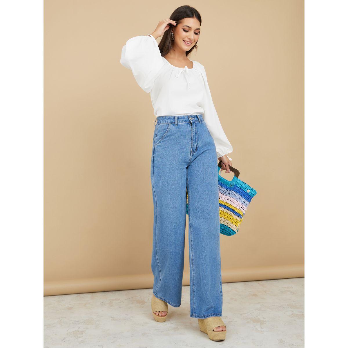 بلوزة تونيك بياقة دائرية-women-clothing-shirtsandblouses-blouses-image-2