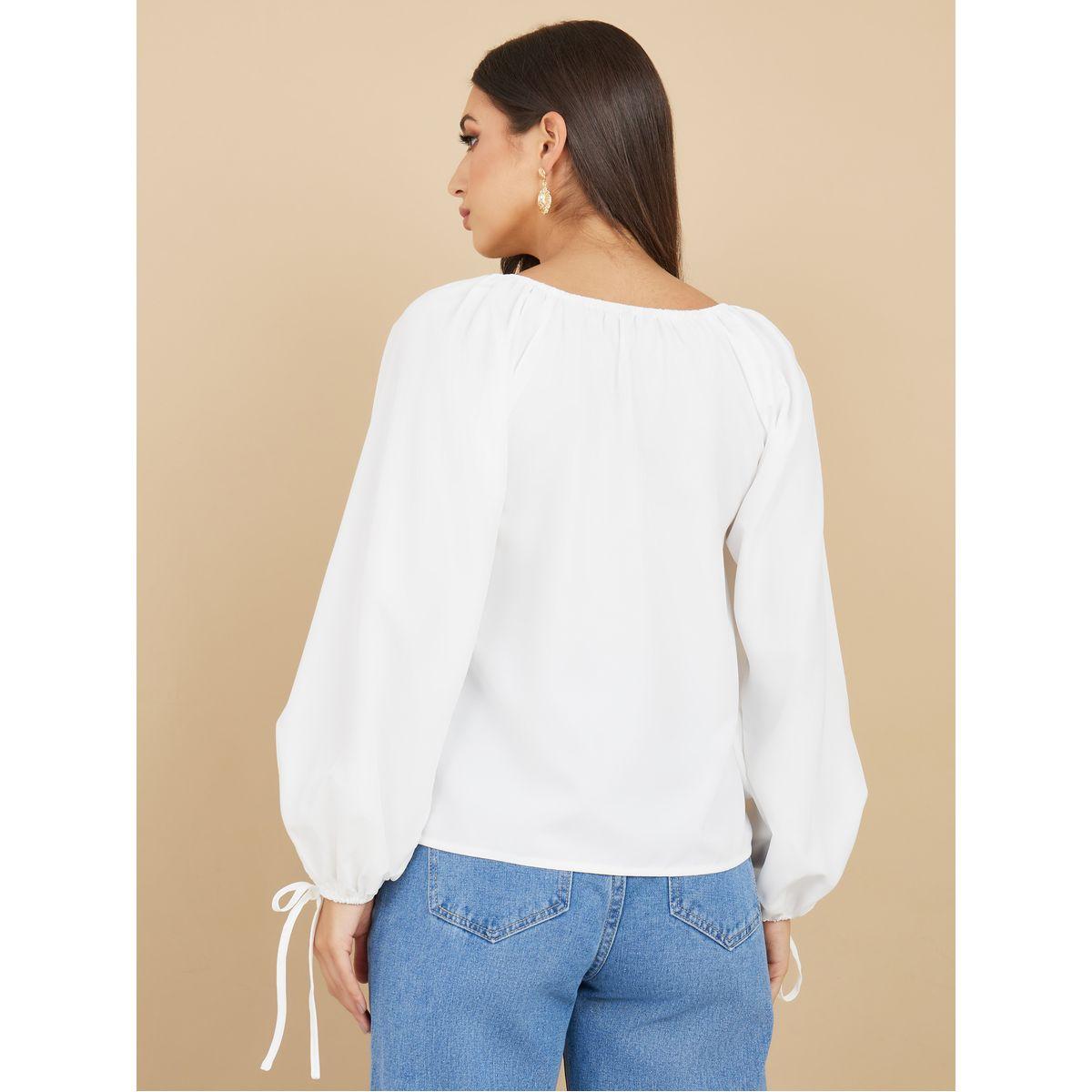 Styli Regular Fit Round Neck Tunic Top-women-clothing-shirtsandblouses-blouses-image-5