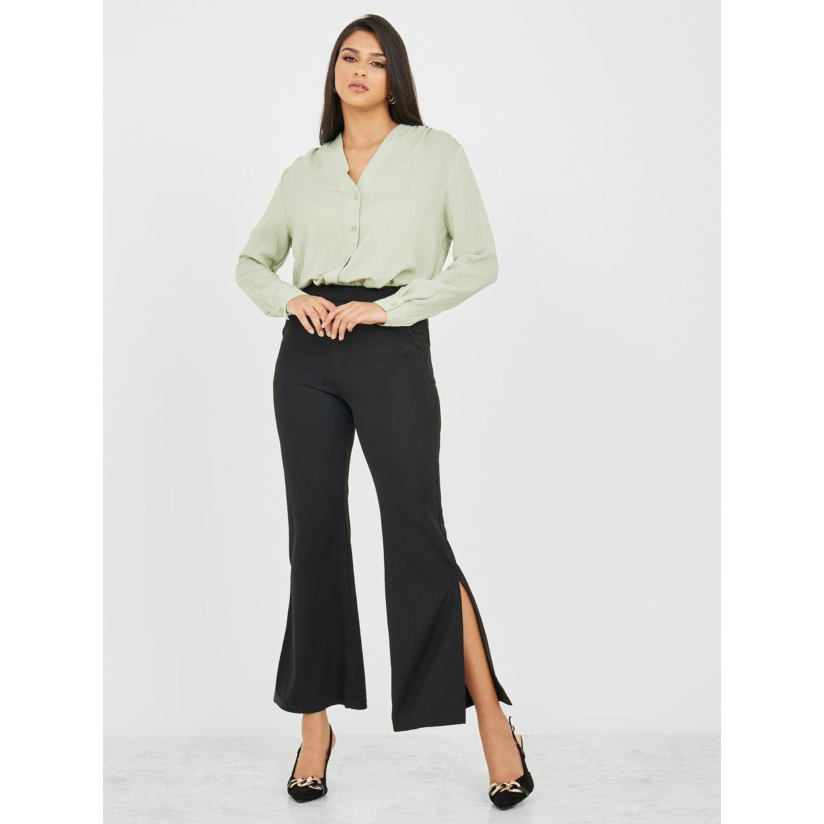 Styli Crepe Oversized Regular Length Shirt-women-clothing-shirtsandblouses-shirts-image-2
