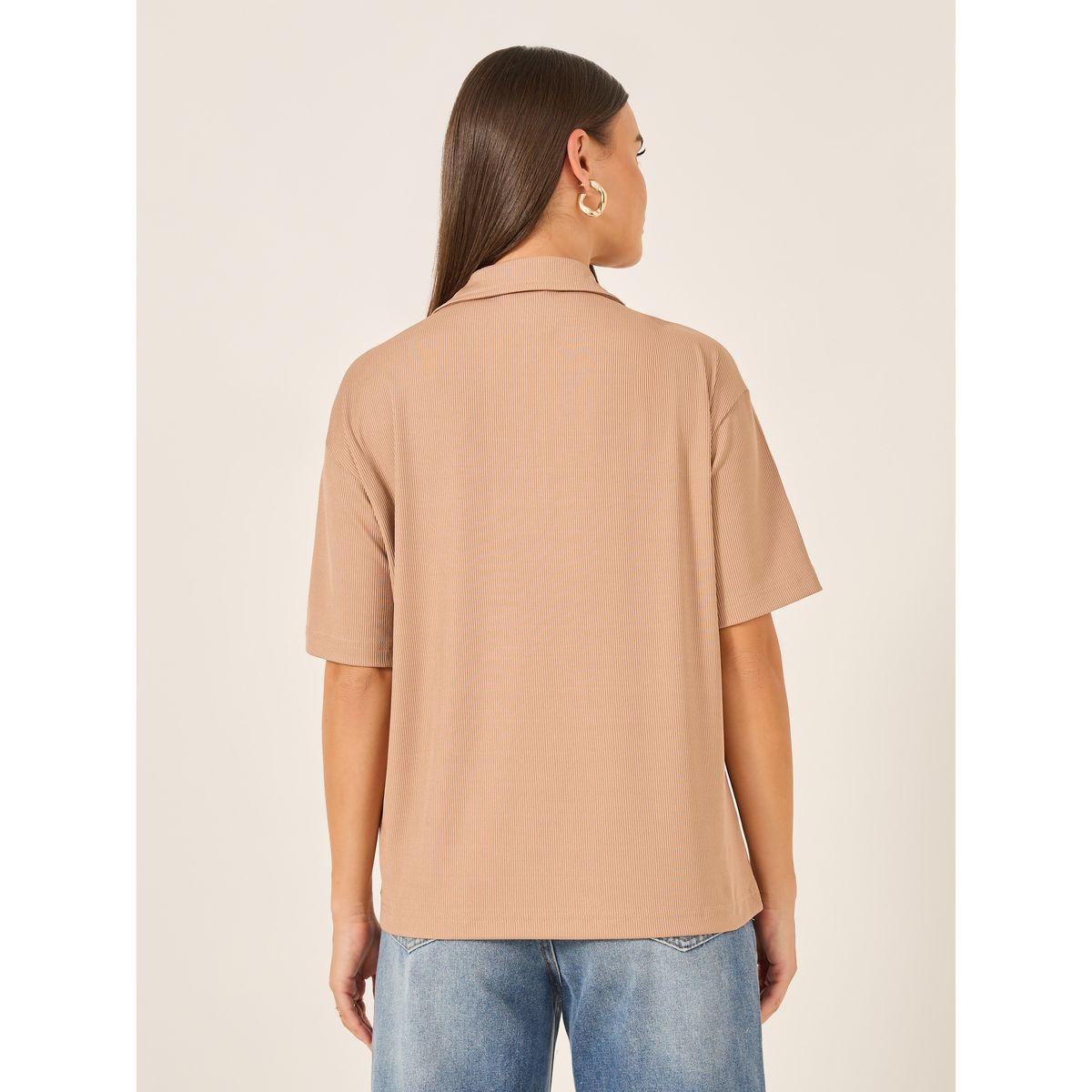 Styli Regular Fit Short Sleeve Polo Neck T-Shirt-women-clothing-tshirts-image-5