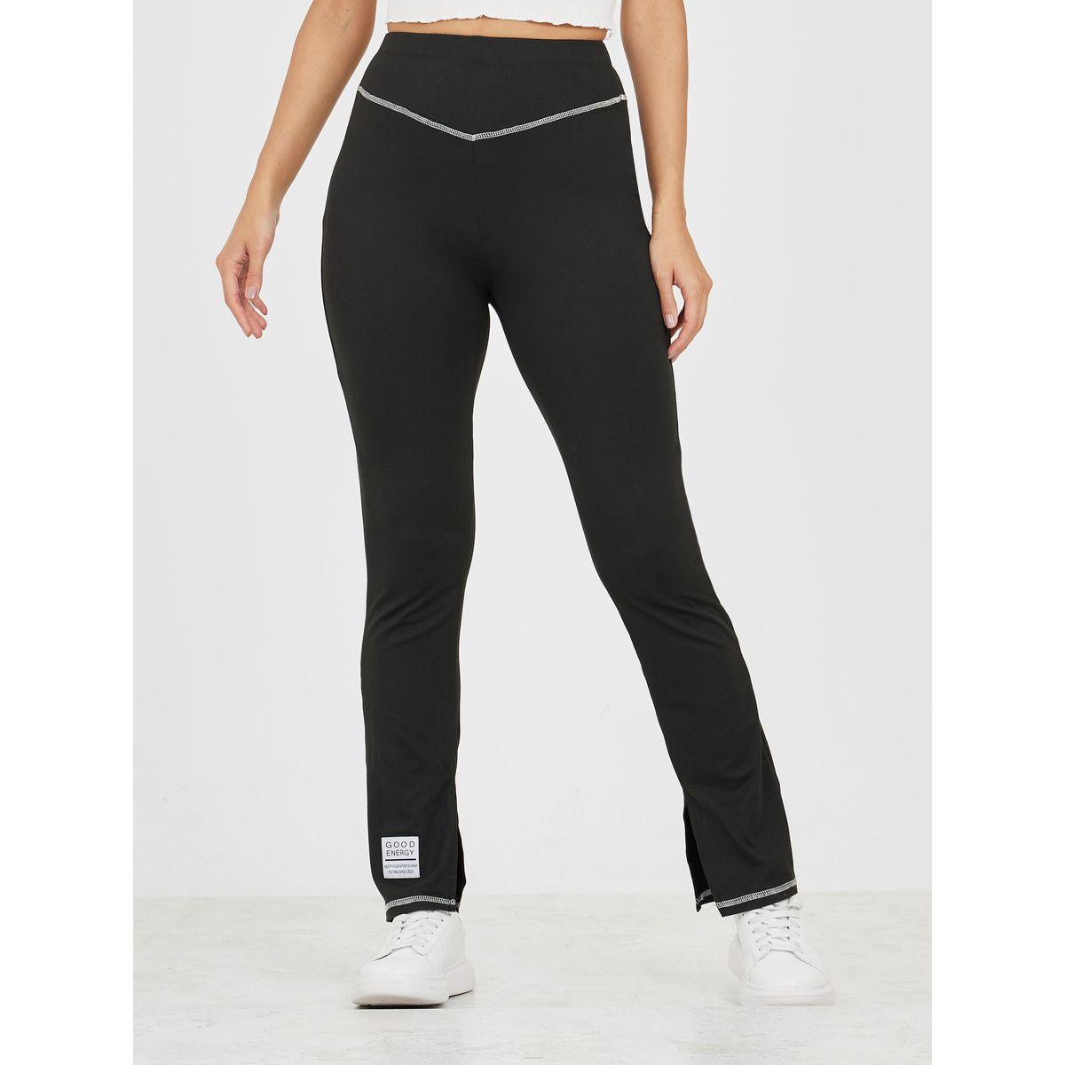 ليقنز ضيق بشق جانبي ودرزات-women-clothing-bottoms-leggings-image-1