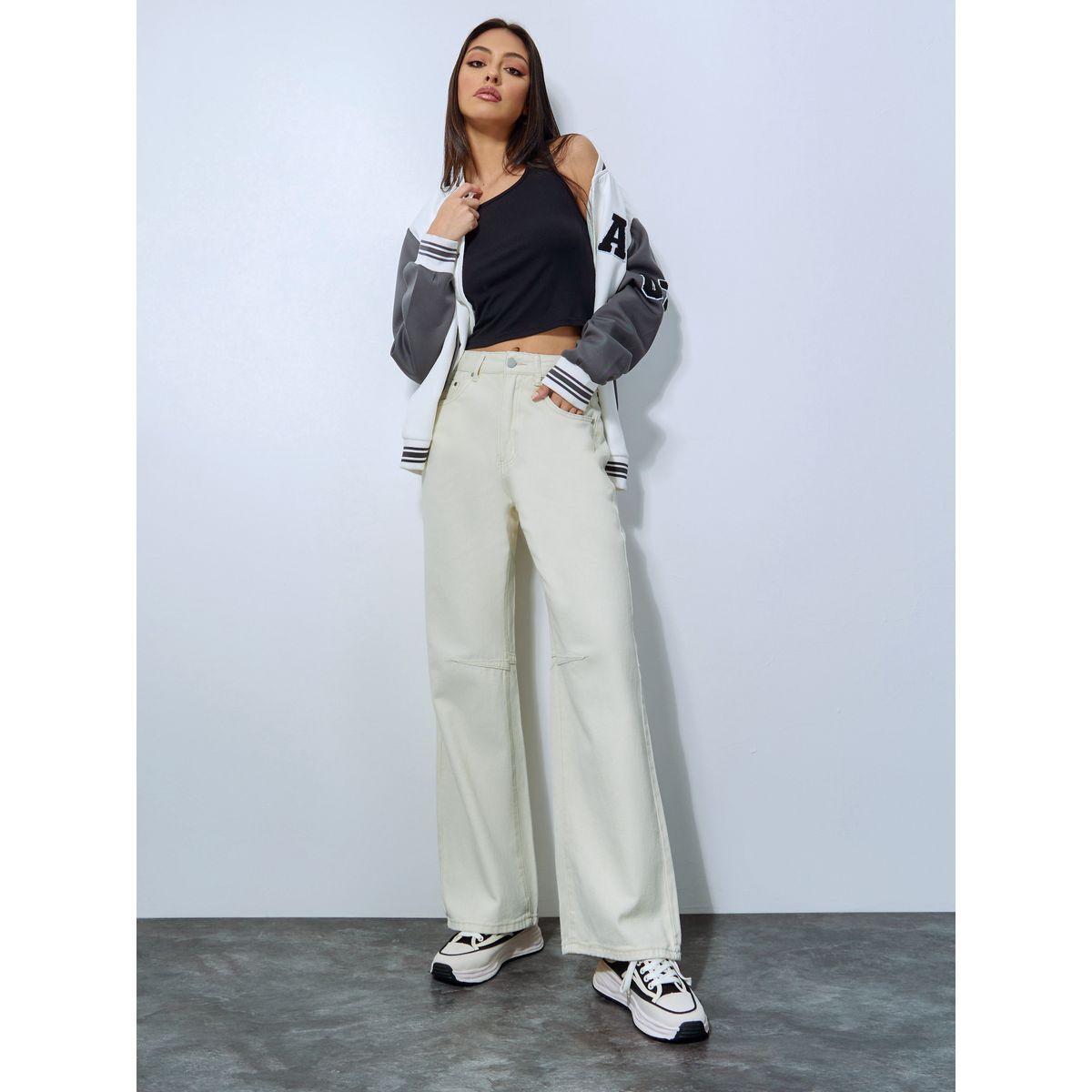 جينز واسع الأرجل بخصر عالي-women-clothing-bottoms-jeans-image-1