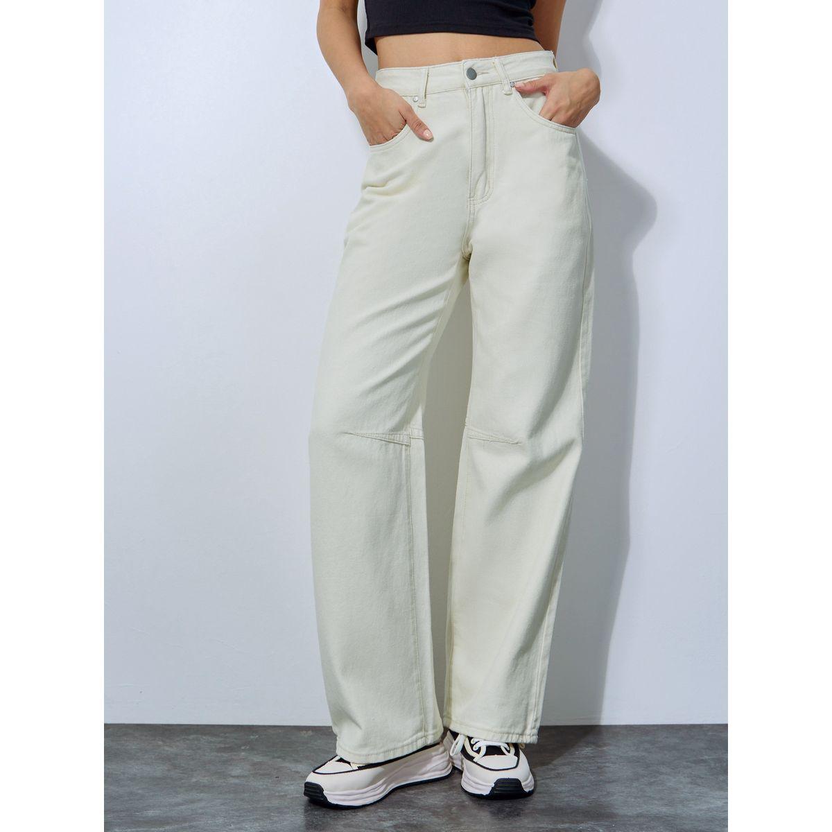 Styli High Rise Washed Wide Leg Denim with Back Buckle Detail-women-clothing-bottoms-jeans-image-2