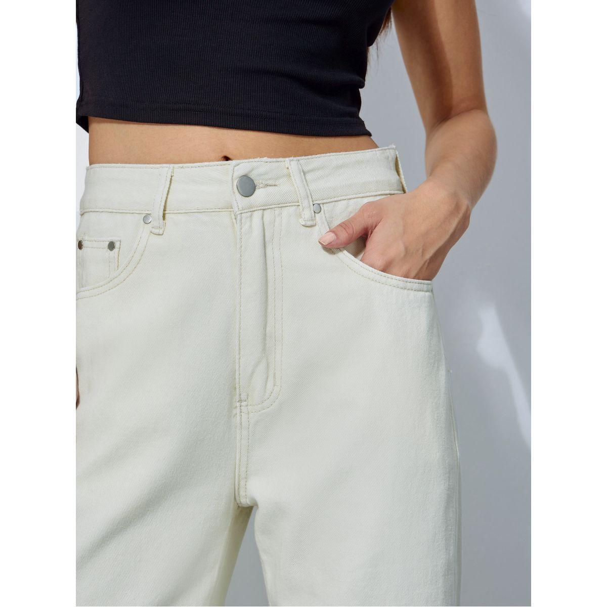 Styli High Rise Washed Wide Leg Denim with Back Buckle Detail-women-clothing-bottoms-jeans-image-5