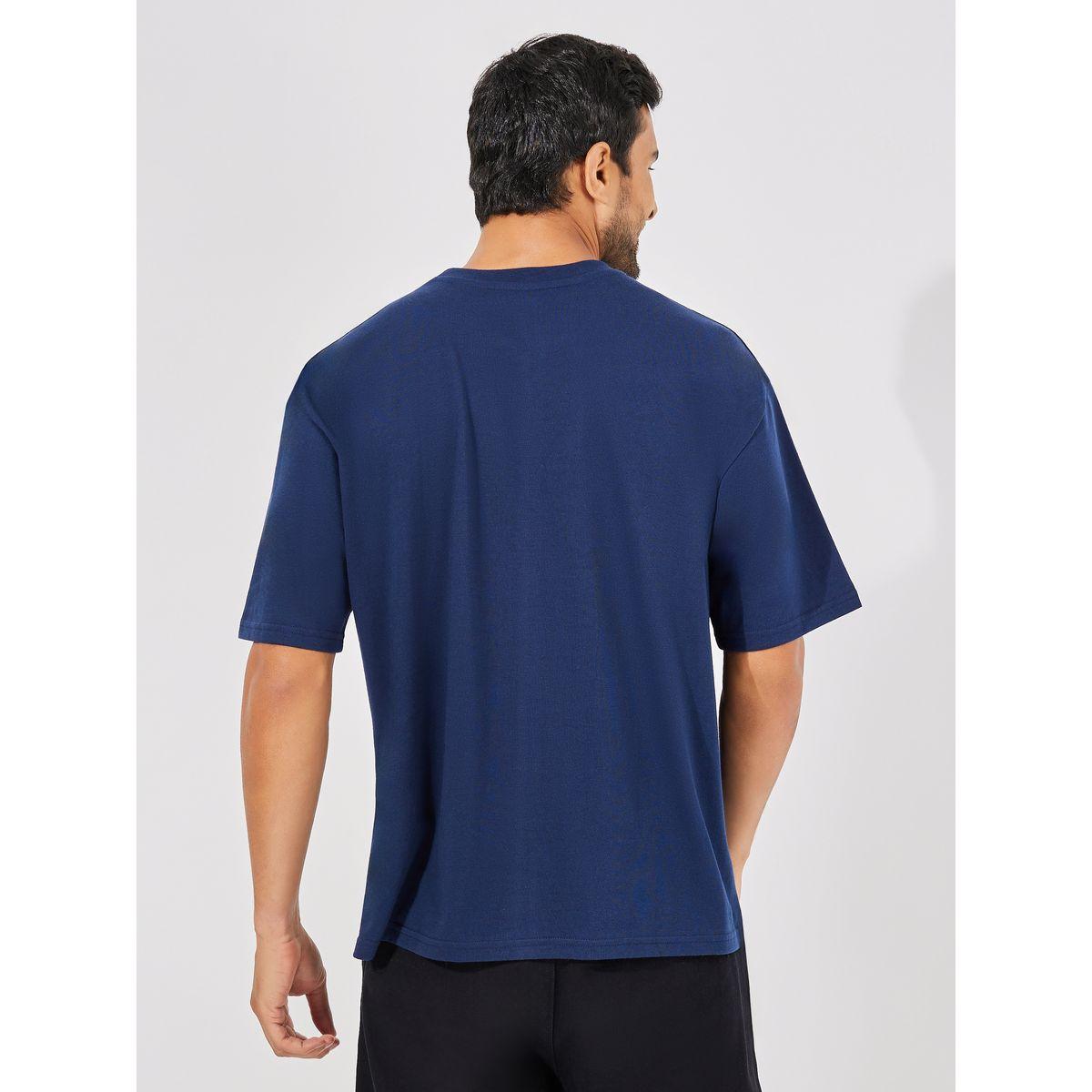 تيشيرت فضفاض مطبع بطبعة كتابة-men-clothing-tshirtsandpolos-tshirts-image-4