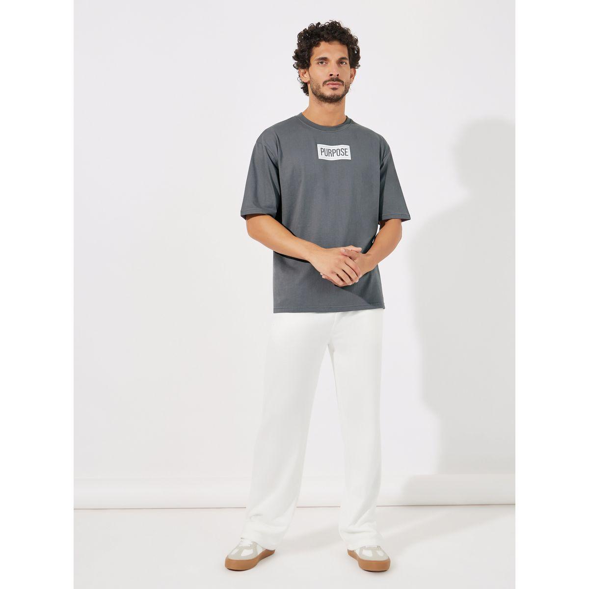 تيشيرت فضفاض مطبع بطبعة كتابة-men-clothing-tshirtsandpolos-tshirts-image-2