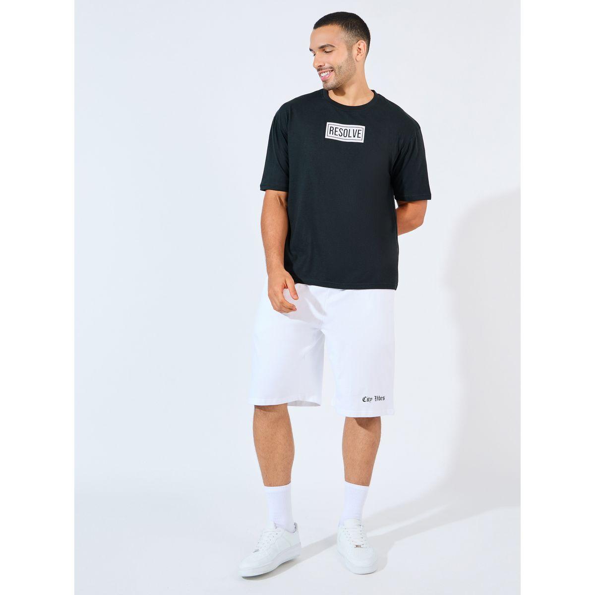 Styli Oversized Slogan Print Detail T-Shirt-men-clothing-tshirtsandpolos-tshirts-image-2
