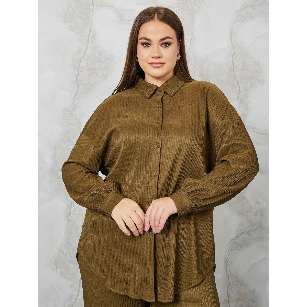 طقم منسق من ( بلوزة + بنطال )-women-clothing-dresses-image-2