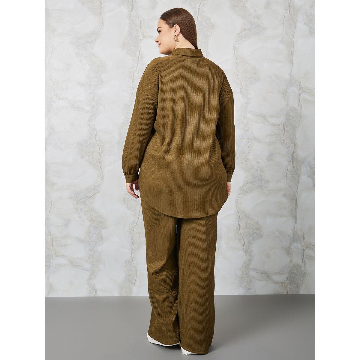 طقم منسق من ( بلوزة + بنطال )-women-clothing-dresses-image-6