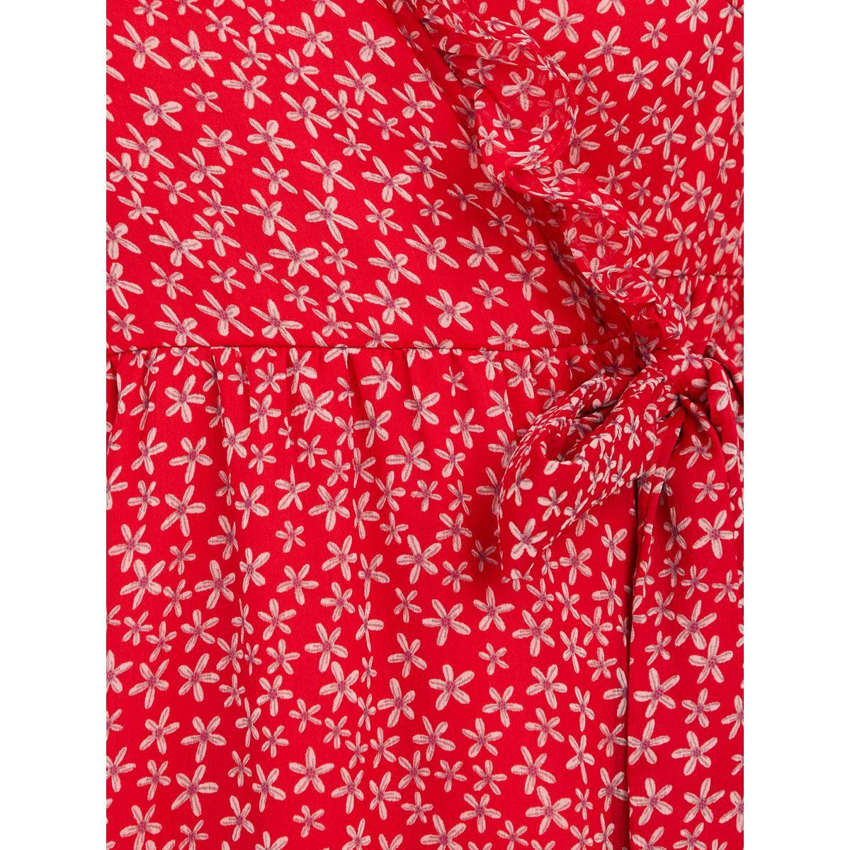 Styli Ditsy Floral Ruffled Wrap Midi Dress-women-clothing-dresses-image-3