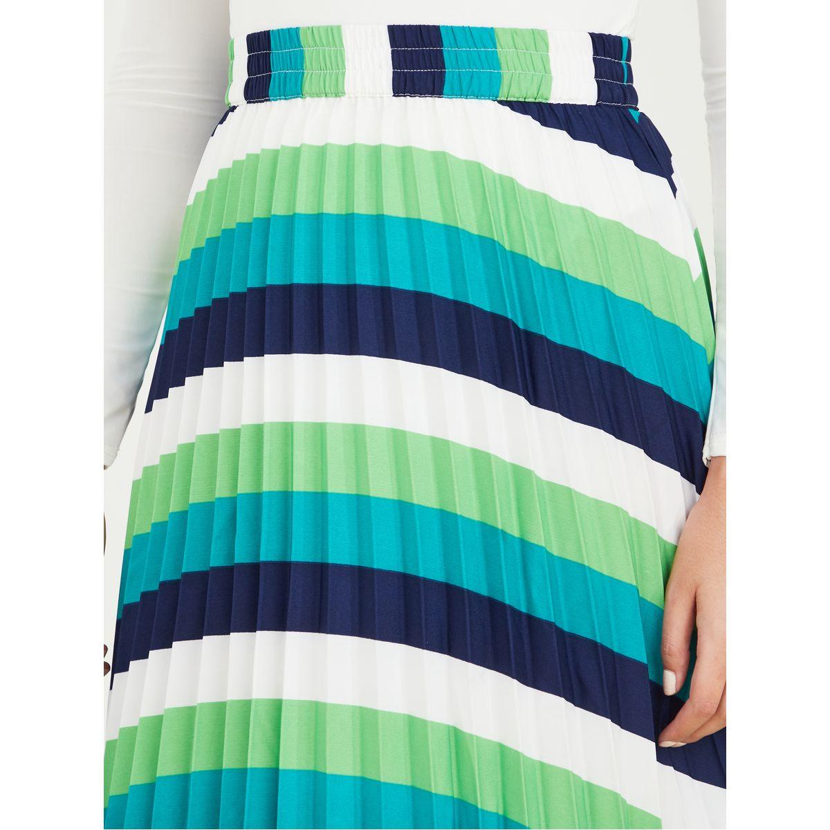 تنورة طويلة مخططة بكسرات-women-clothing-bottoms-skirts-image-2