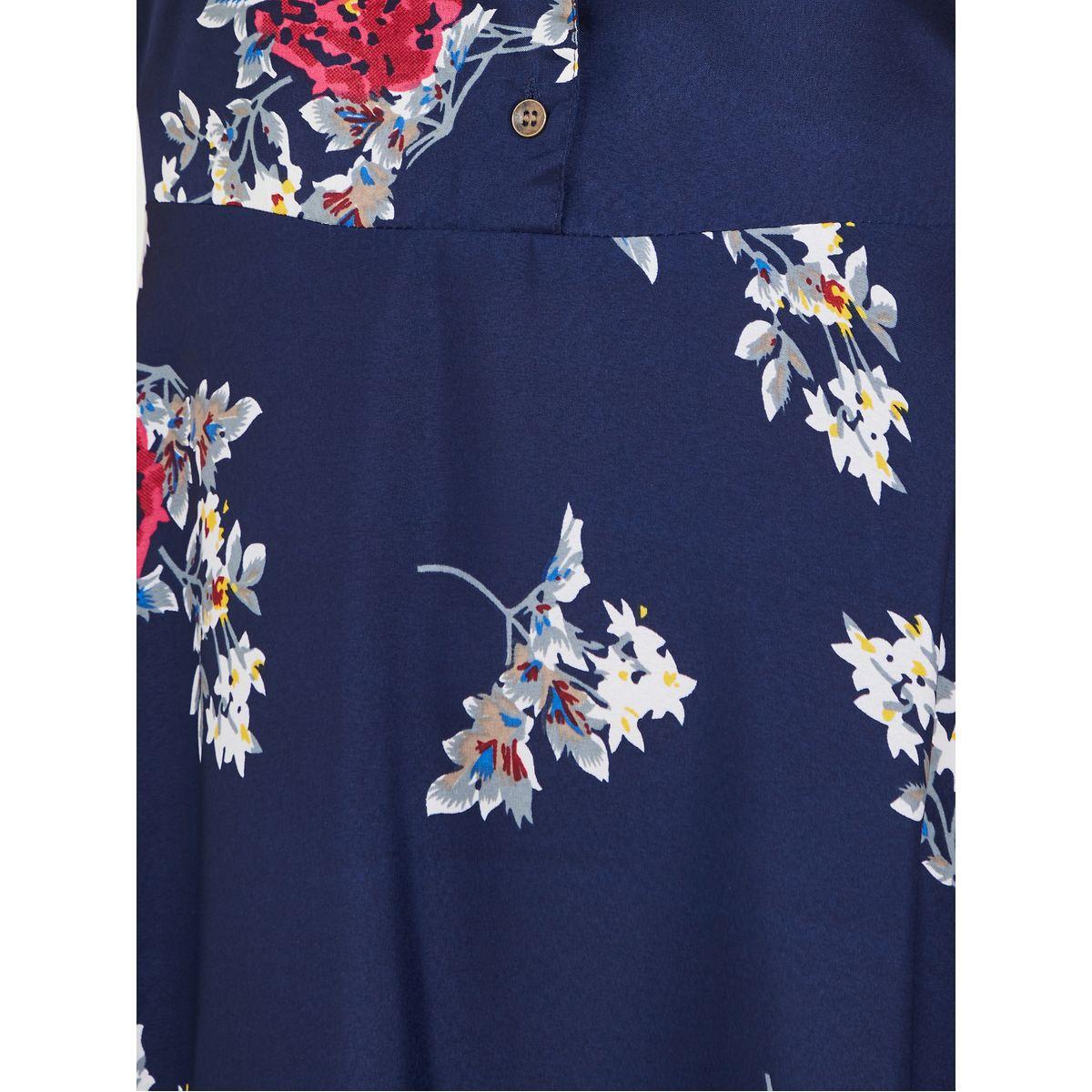 Styli Floral Print Collared Midi Dress-women-clothing-dresses-image-3