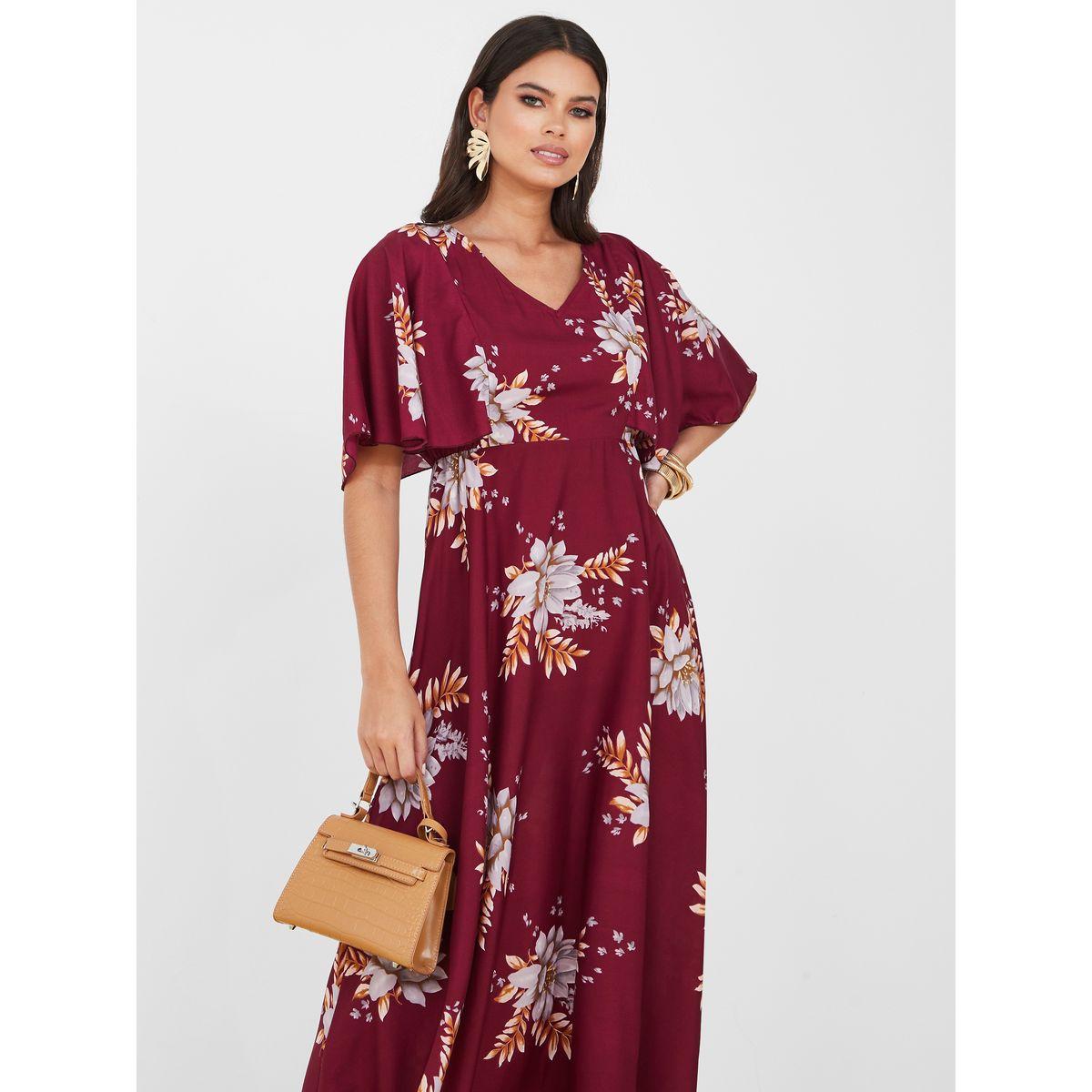 فستان طويل مطبع بزهور-women-clothing-dresses-image-2