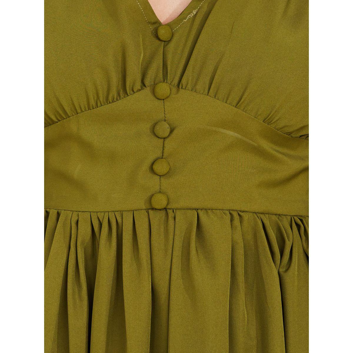 فستان ميدي مزين بأزرار-women-clothing-dresses-image-3