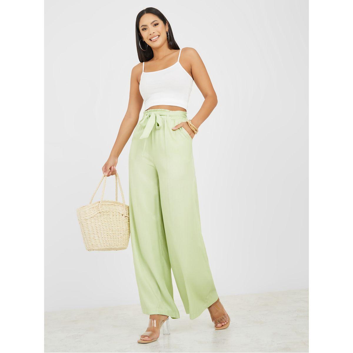 Styli Self Tie Belt Wide Leg Pants-women-clothing-bottoms-trousers-image-2